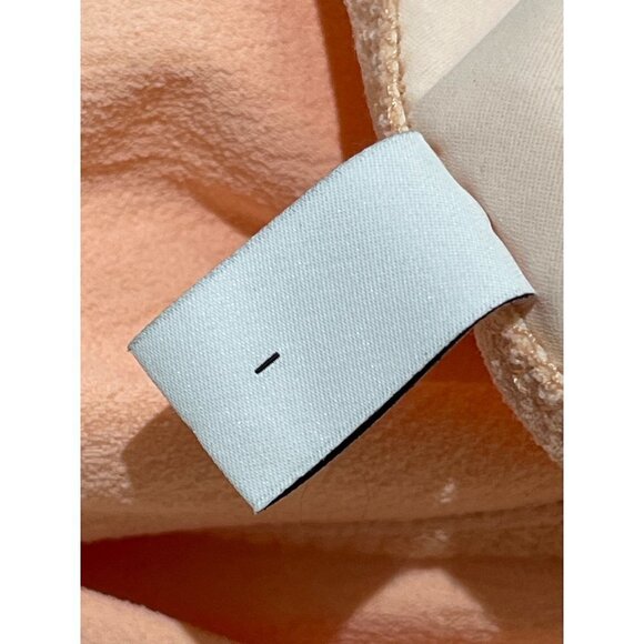 Lisa Marie Fernandez Dree Lousie Wrap Front One-Piece in Peach Crepe 1 Small New - Picture 7 of 13